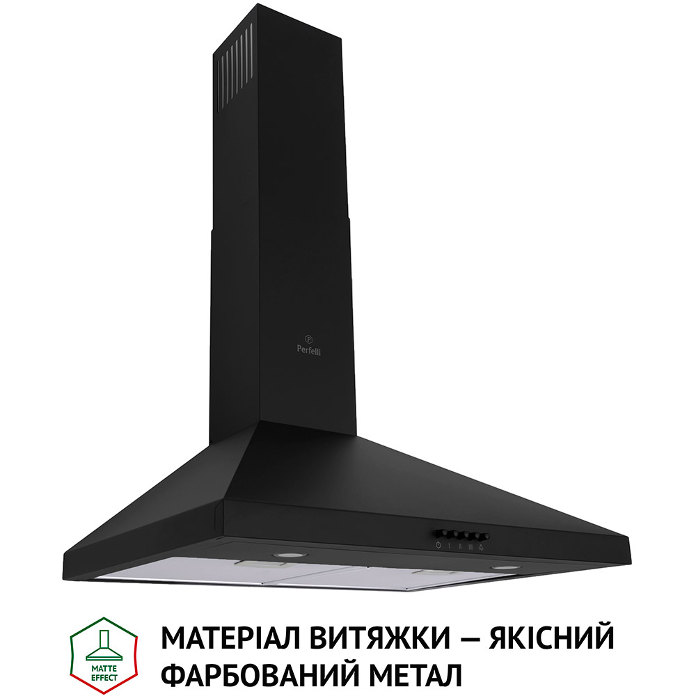 Витяжка PERFELLI K 6402 BL 850 LED Діаметр повітропровода 150