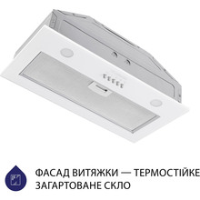 Витяжка MINOLA HBI 5262 WH GLASS 700 LED