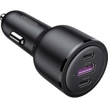 Автомобільний зарядний пристрій UGREEN CD239 PD+QC 69W Black (20467)