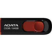 Флеш-драйв ADATA 64GB A-DATA C008 Black+Red USB 2.0 (AC008-64G-RKD)