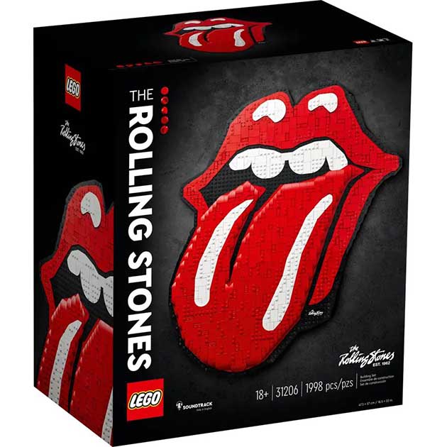 Конструктор LEGO ART The Rolling Stones (31206) Тип унікальні деталі