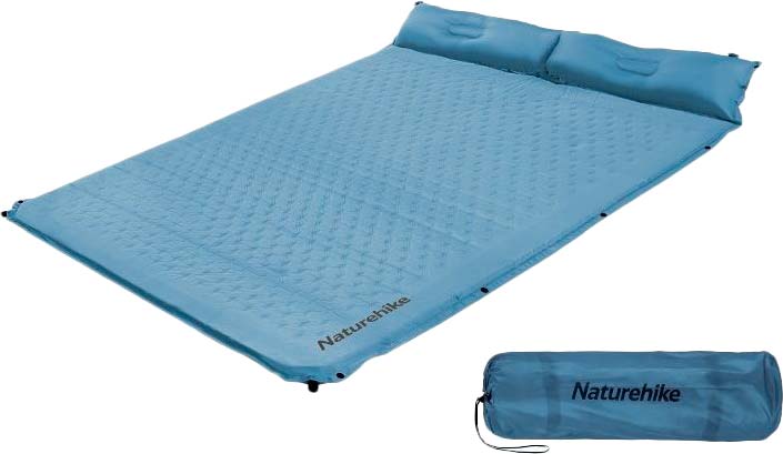 Самонадувной коврик NATUREHIKE CNH22DZ013 30 мм Blue (6975641889557)