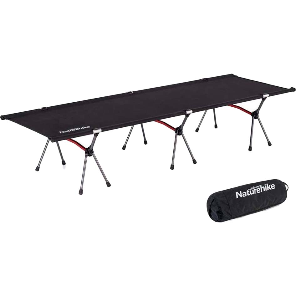 Ліжко кемпінгове NATUREHIKE NH19JJ006 Black (6927595740606)