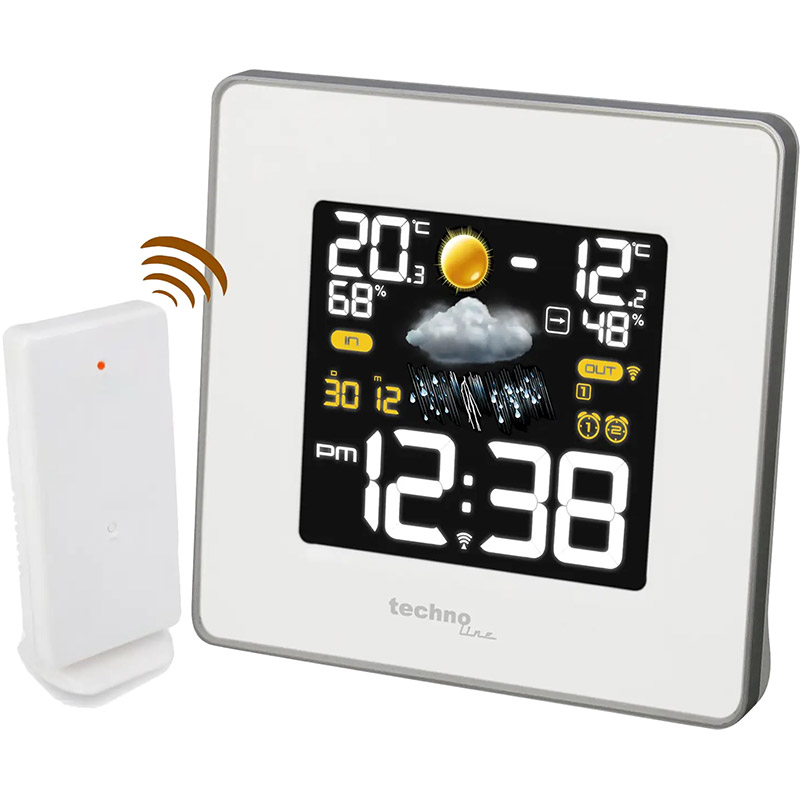 Метеостанція TECHNOLINE WS6440 White Метеостанція TECHNOLINE WS6440 White