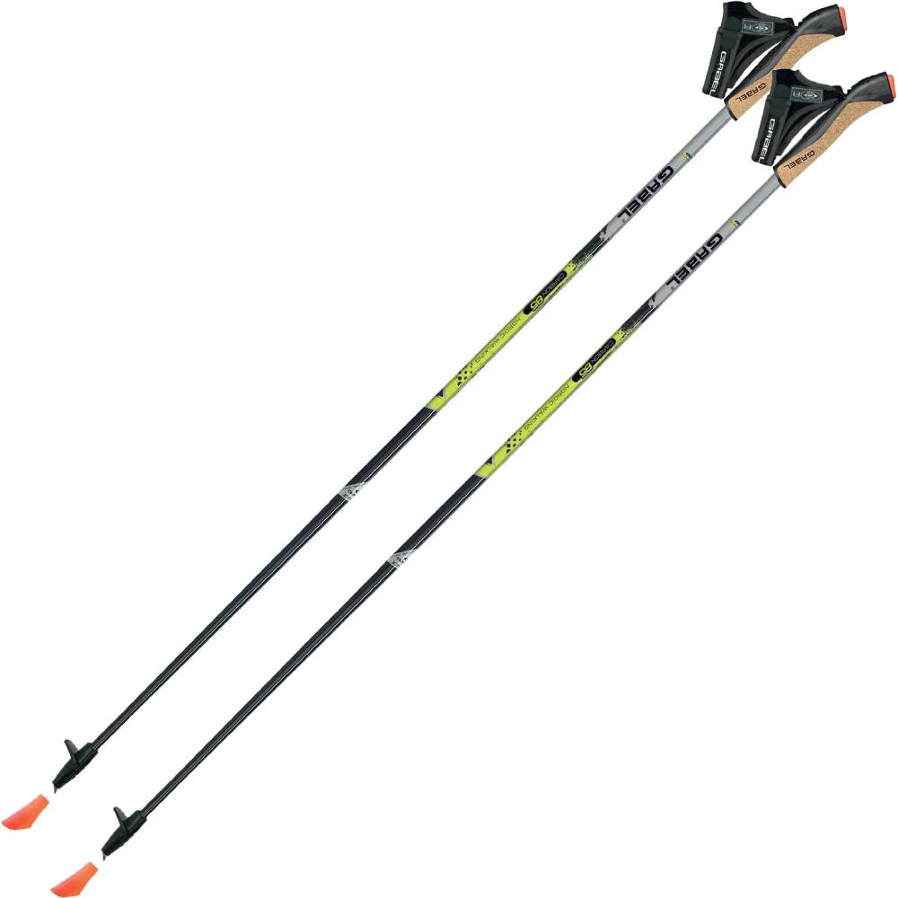 Палки для скандинавской ходьбы GABEL X-5 Black/Yellow 110 (7008351131100)