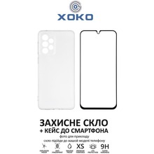 Чехол XOKO Ultra Thin Proof + Стекло Full Cover Ultra-Thin Black для Samsung A336 (A33) (XK-CS-ULT-SM-A33)