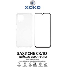 Чохол XOKO Ultra Thin Proof + Скло Full Cover Ultra-Thin Black для Samsung A346 (A34) (XK-CS-ULT-SM-A34)