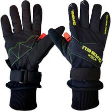 Перчатки для скандинавской ходьбы Gabel Wind Tech N.C.S. Black Green L (8015012100009)