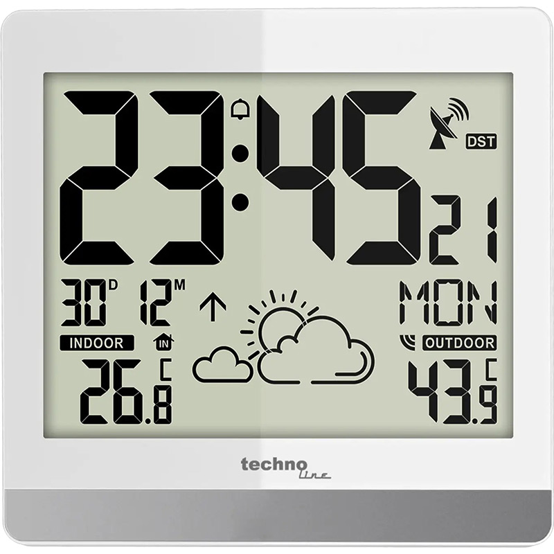 Часы настенные TECHNOLINE WS8119 White (WS8119)