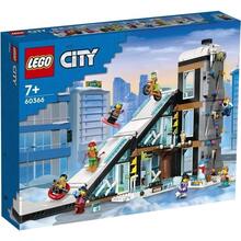 Конструктор LEGO City Горнолыжный и скалолазный центр 1045 деталей (60366)