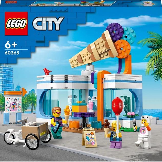 Конструктор LEGO City Магазин морозива 296 деталей (60363)