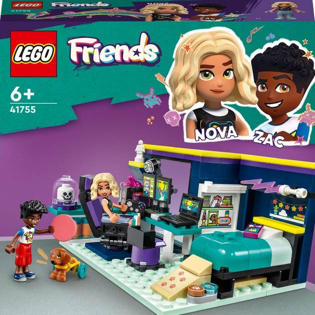 Конструктор LEGO Friends Кімната Нові 179 деталей (41755)