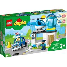 Конструктор LEGO DUPLO Town Полицейский участок и вертолёт (10959)