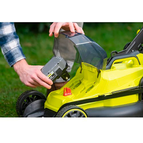 Газонокосилка аккумуляторная RYOBI RY18LMX40B-0 18В ONE+ (5133005479) Вид газонокосилки