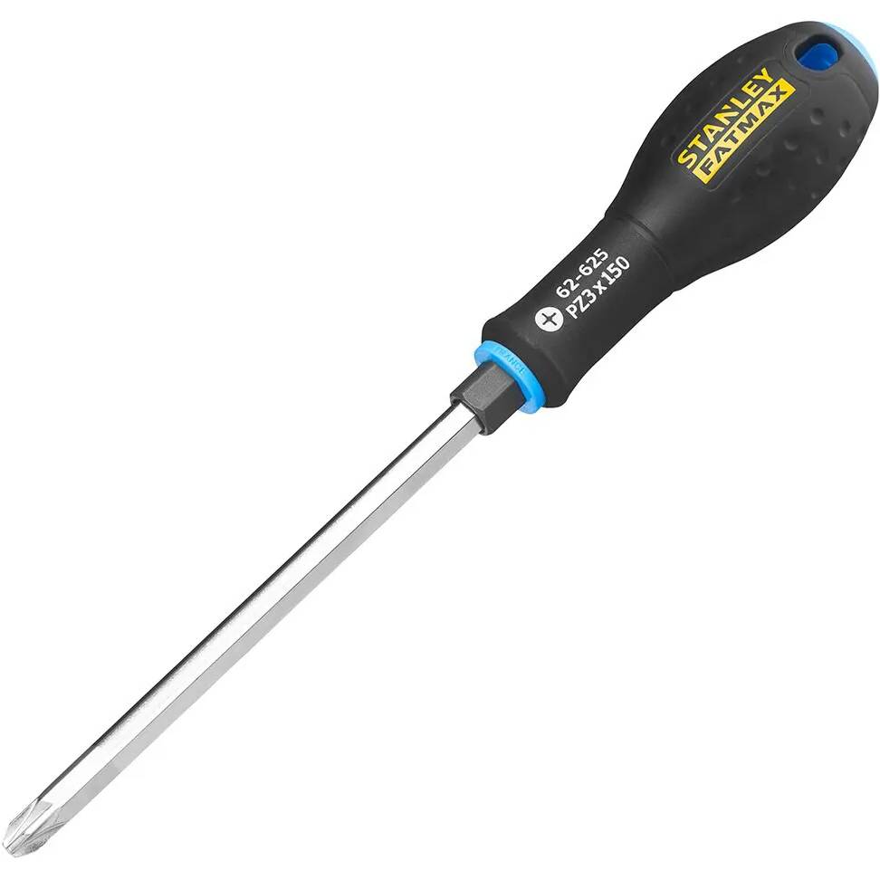 Отвертка STANLEY FatMax Pz3х150 мм с шестигранником под ключ (FMHT0-62625)