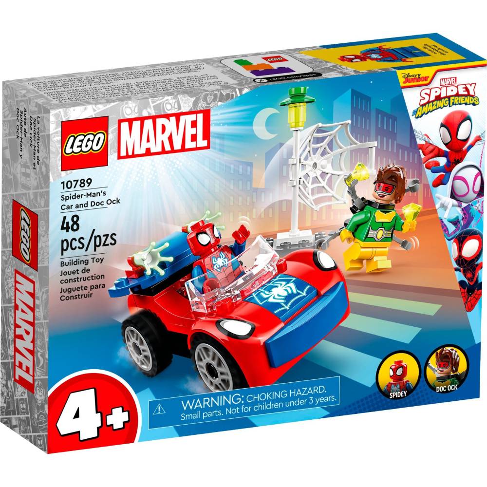 Конструктор LEGO Marvel Человек-Паук и Доктор Осьминог 48 деталей (10789) Конструктор LEGO Marvel Человек-Паук и Доктор Осьминог 48 деталей (10789)