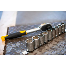 Набір торцевих головок STANLEY 1/2" рукоятка + 10 шестигранних головок (STMT82671-0)