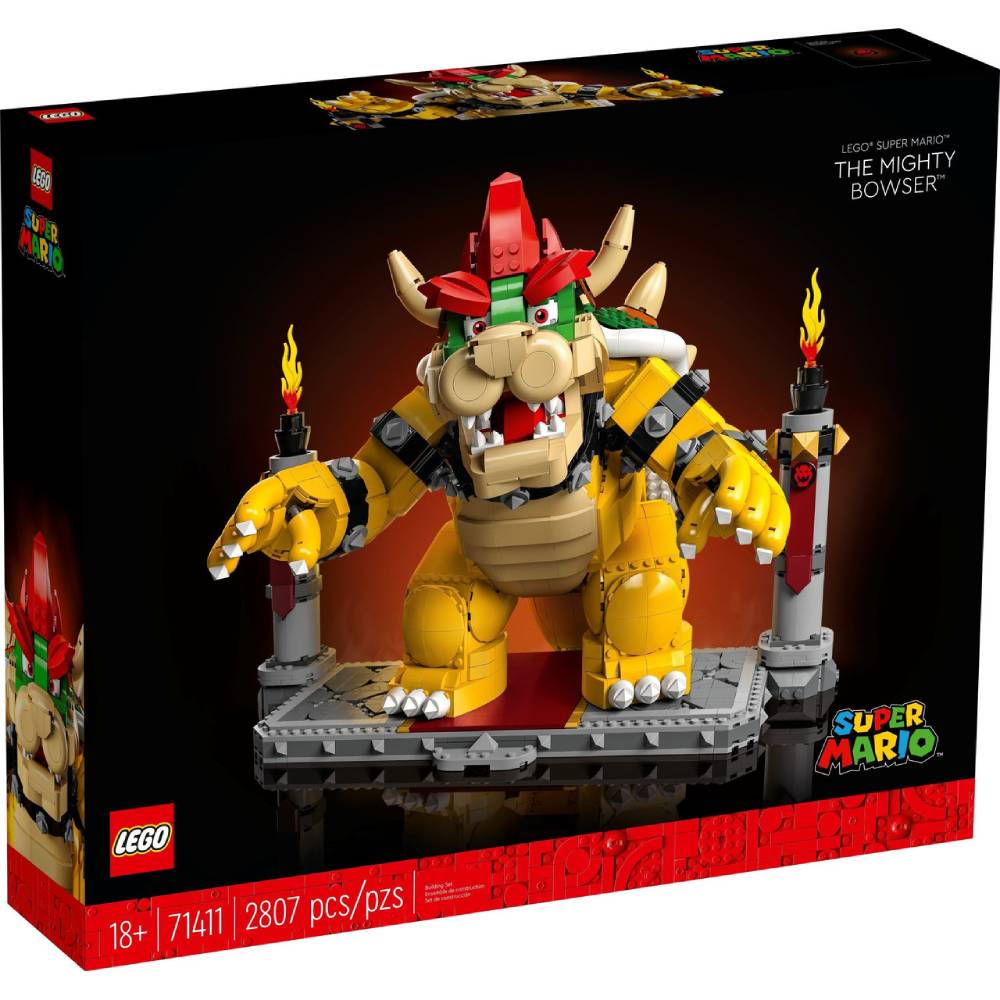 Конструктор LEGO Super Mario Могучий Боузер 2807 детали (71411)