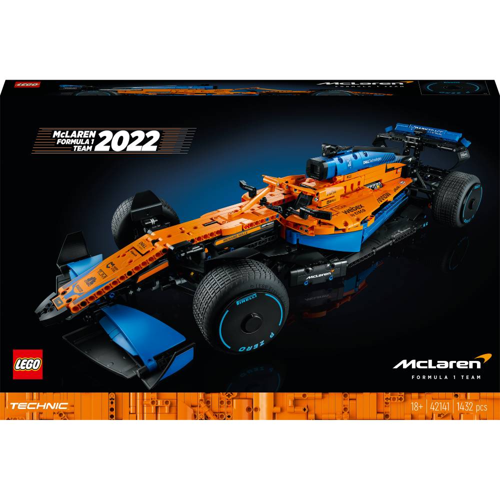 Конструктор LEGO Technic Гоночний автомобіль McLaren Formula 1 1432 деталі (42141)