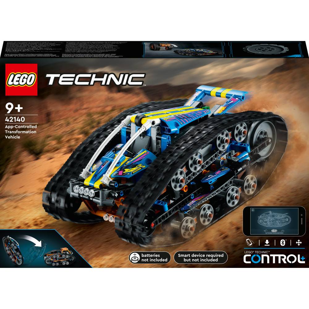 Конструктор LEGO Technic Машина-трансформер на дистанционном управлении 772 деталей (42140)