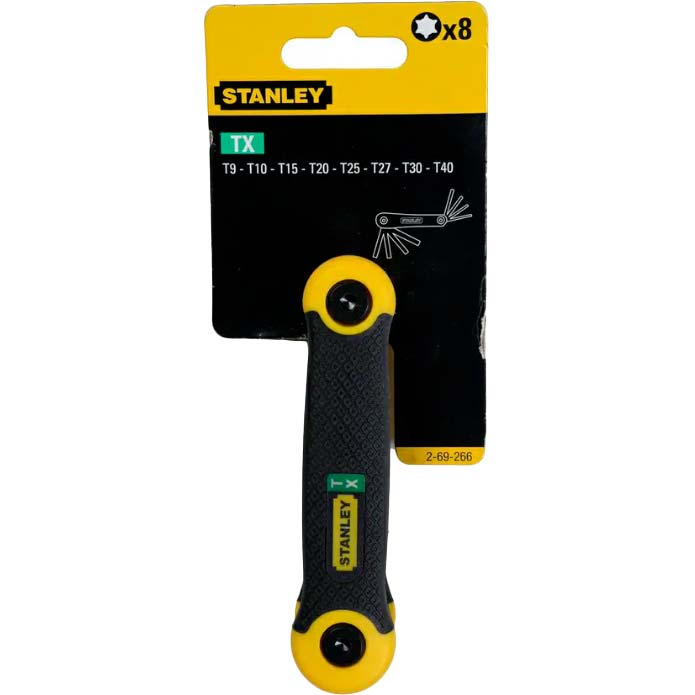 Набір торцевих ключів STANLEY TORX 8 шт (2-69-266)