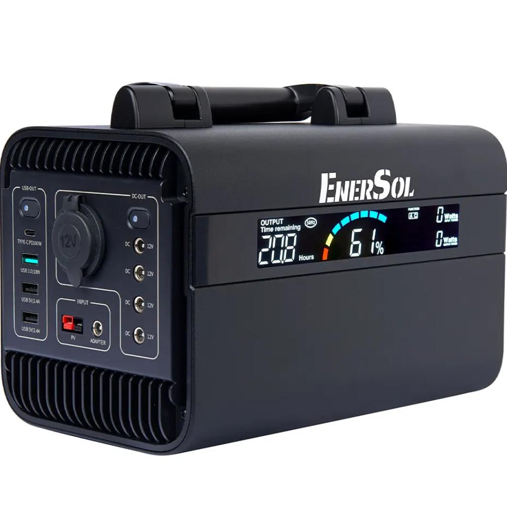 Зарядна станція ENERSOL (EPB-300N) Спосіб заряджання від автомобільної зарядки