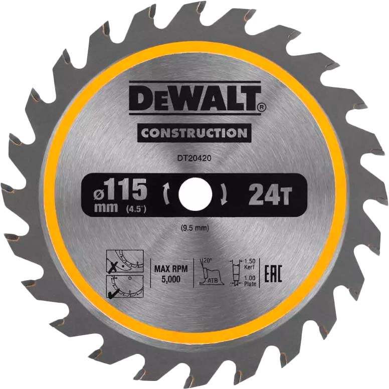 Диск пильний DeWALT DT20420