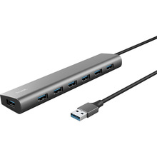 USB-хаб TRUST DALYX 7-IN-1 USB-A 3.2 ALUMINIUM (24967)