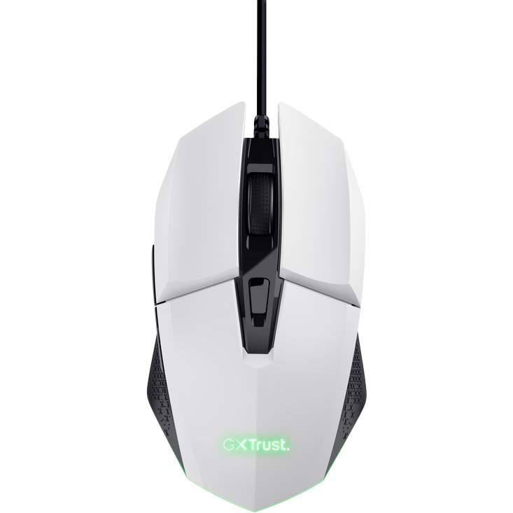 Мышь TRUST GXT 109 FELOX RGB White (25066_TRUST)