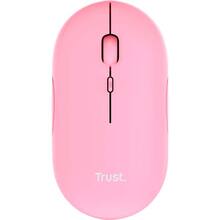 Запорожье - Мышь TRUST Puck Rechargeable Ultra-Thin BT WL Silent Pink (24125_TRUST)