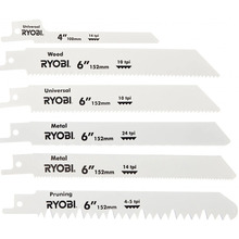 Набір пильних полотен RYOBI RAK06RB (5132002547)