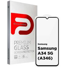 Захисне скло ArmorStandart Full Glue для Samsung Galaxy A34 5G (A346) Black (ARM66203)