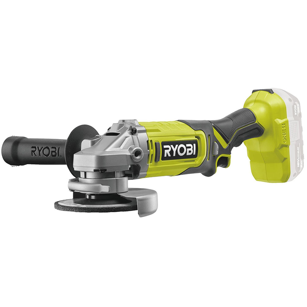 Кутова шліфувальна машина RYOBI ONE+ RAG18125-0 без АКБ і ЗУ (5133005403)