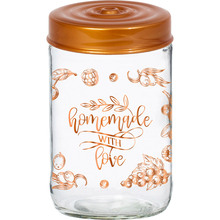 Банку HEREVIN Decorated Jam Jar-Homemade With Love 0.6 л (171441-072)