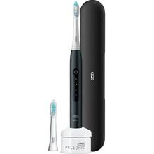 Орал би электрическая Электрическая зубная щетка ORAL-B Pulsonic Slim Luxe 4500 + футляр TrEditMatteBlack (S411.526.3X)