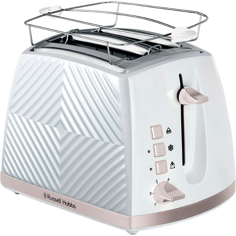 Тостер RUSSELL HOBBS Groove 2 Slice White (26391-56)