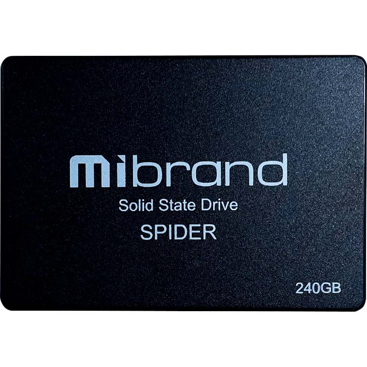 SSD накопичувач Mibrand Spider 240GB 2.5" SATAIII 3D NAND TLC Bulk (MI2.5SSD/SP240GB)