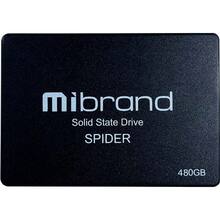 SSD накопитель Mibrand Spider 480GB 2.5" SATAIII 3D NAND TLC Bulk (MI2.5SSD/SP480GB)