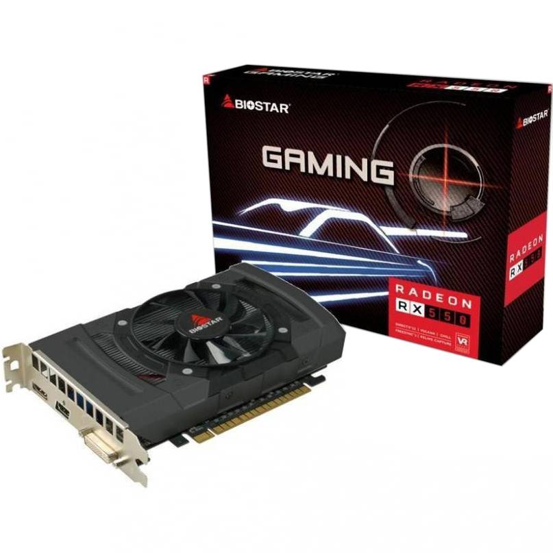 Відеокарта BIOSTAR Radeon RX 550 4GB GDDR5 (RX550-4GB 4HDMI)