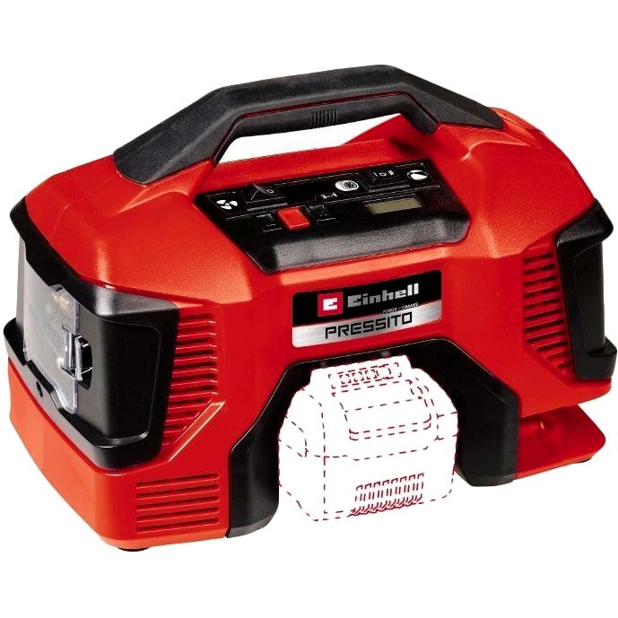Компресор Einhell X-Change PRESSITO 18/21 (4020467) Компресор Einhell X-Change PRESSITO 18/21 (4020467)