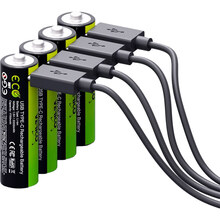 Акумулятори VERICO Loop Energy AA USB Type-C 1700 мАг Li-ion 4 шт (1UDBT-A1WEAC-NN)