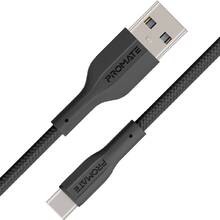 Кабель PROMATE USB-A - USB-C 2А 1 м Black (xcord-ac.black)