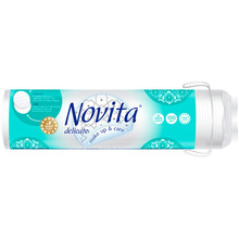 Ватні диски Novita Delicate 100 шт (4744246013078)