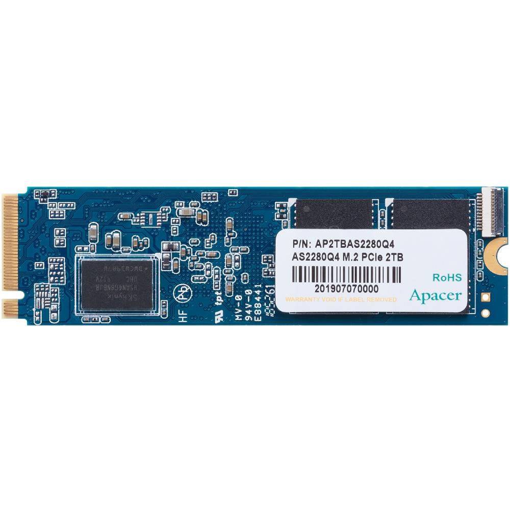 SSD накопичувач APACER M.2 2280 2TB (AP2TBAS2280Q4-1) SSD накопичувач APACER M.2 2280 2TB (AP2TBAS2280Q4-1)