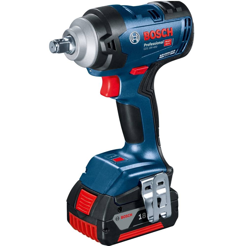 Гайковерт BOSCH Professional GDS 18V-400 18 В GBA 5 Аг (0.601.9K0.020)