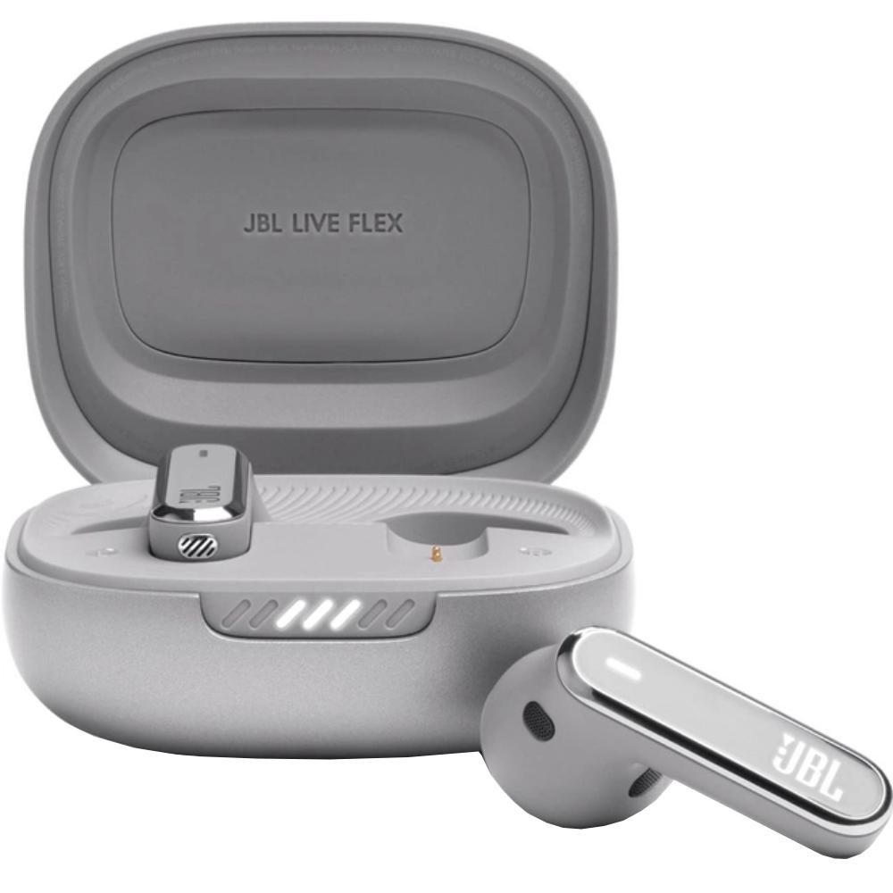 Гарнитура JBL LIVE FLEX Silver (JBLLIVEFLEXSVR)