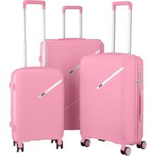 Набор чемоданов 2E SIGMA L+M+S Pink (2E-SPPS-SET3-PK)