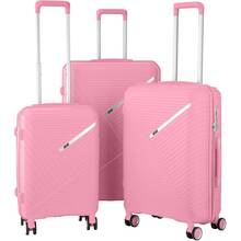 Валіза 2E SIGMA L 4 колеса Pink (2E-SPPS-L-PK)