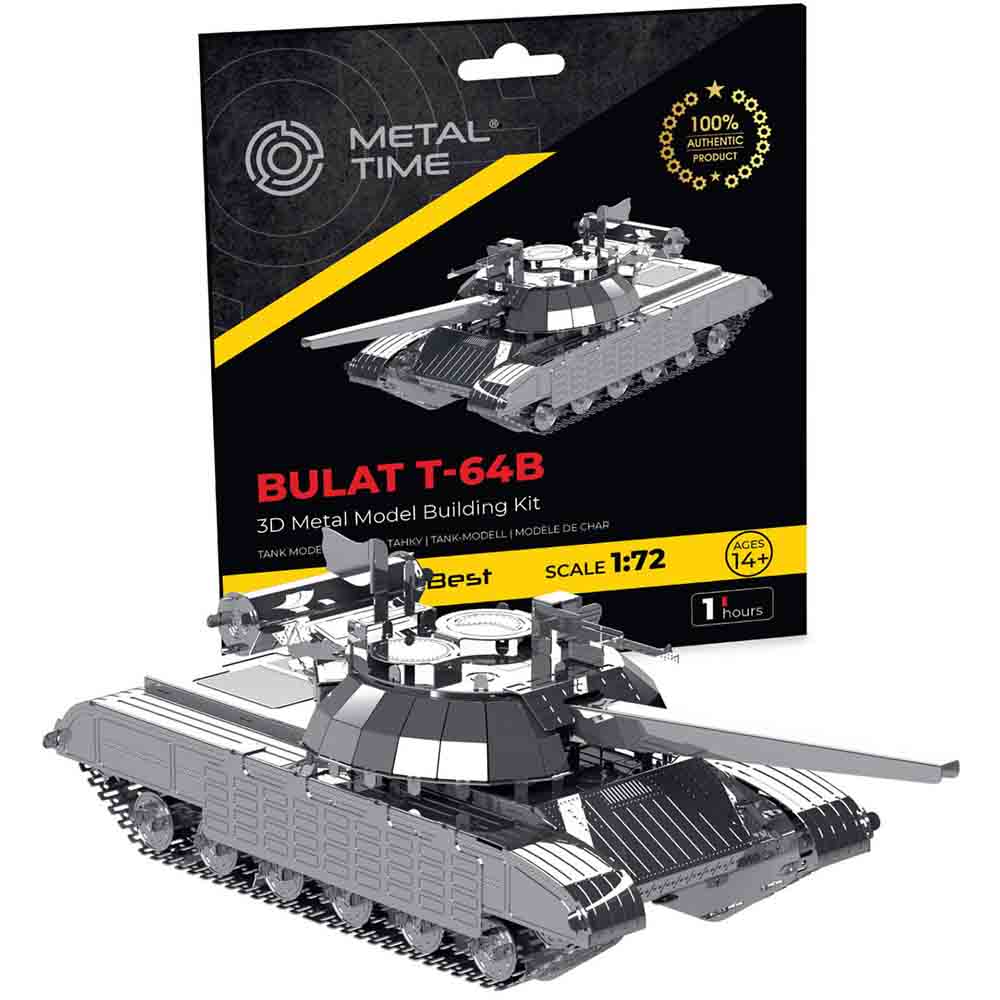 Конструктор METAL TIME Bulat T-64 БУЛАТ (MT059) Конструктор METAL TIME Bulat T-64 БУЛАТ (MT059)