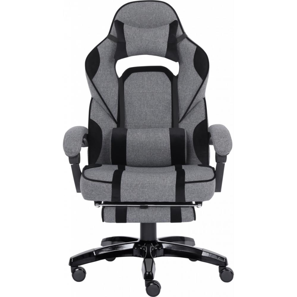 Кресло GT RACER X-2749-1 Fabric Gray/Black Suede Кресло GT RACER X-2749-1 Fabric Gray/Black Suede